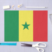 Vlag van Senegal Tissuepapier (Craft)