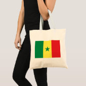 Vlag van Senegal Tote Bag (Voorkant (product))