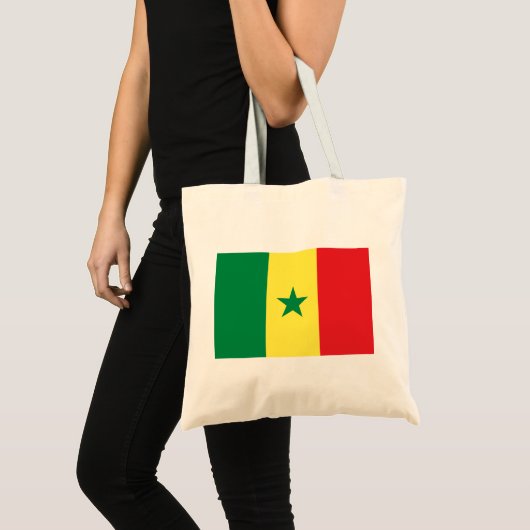 Vlag van Senegal Tote Bag (Voorkant (product))