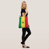 Vlag van Senegal Tote Bag (Op model)