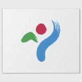 Vlag van Seoul (Zuid-Korea) Cadeaupapier (Vlak)
