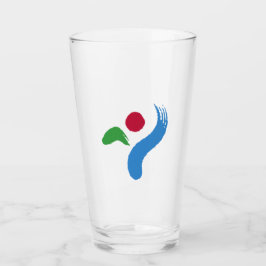Vlag van Seoul (Zuid-Korea) Glas
