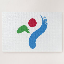 Vlag van Seoul (Zuid-Korea) Legpuzzel