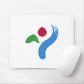 Vlag van Seoul (Zuid-Korea) Muismat (Met muis)