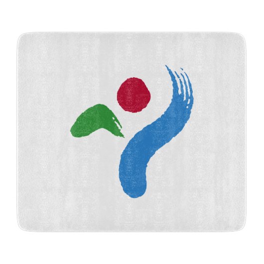 Vlag van Seoul (Zuid-Korea) Snijplank (Voorkant)