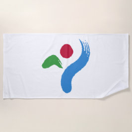Vlag van Seoul (Zuid-Korea) Strandlaken
