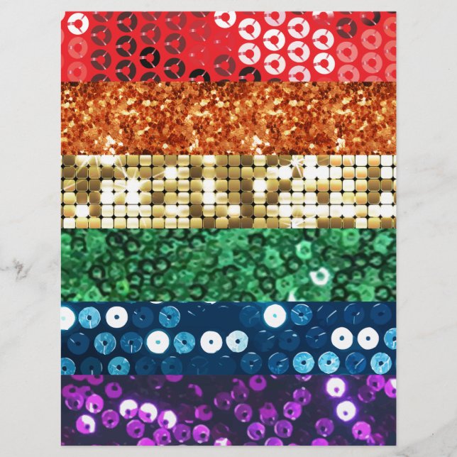 vlag van sequin pride (Voorkant)