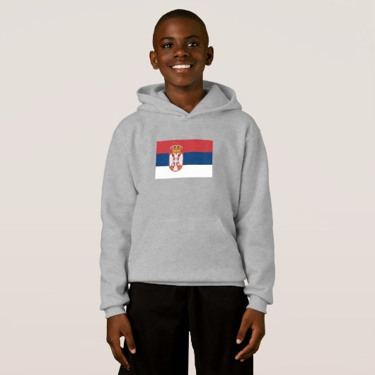 Vlag van Servië (Voorkant volledig)