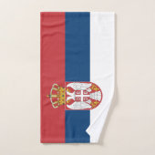 Vlag van Servië Bad Handdoek (Handdoek)