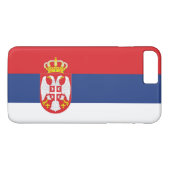 Vlag van Servië Case-Mate iPhone Case (Achterkant (Horizontaal))