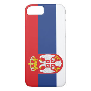 Vlag van Servië iPhone 8/7 Hoesje