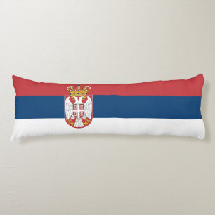 Vlag van Servië Lichaamskussen