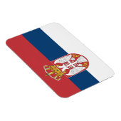 Vlag van Servië Magneet (Rechterzijde)
