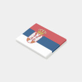 Vlag van Servië-Post-it® notes (Schuin)