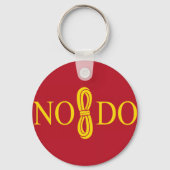 Vlag van Sevilla (Spanje) Sleutelhanger (Voorkant)