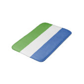 Vlag van Sierra Leone Badmat (Gekanteld)