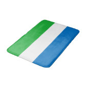Vlag van Sierra Leone Badmat (Gekanteld)