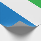 Vlag van Sierra Leone Cadeaupapier (Hoek)