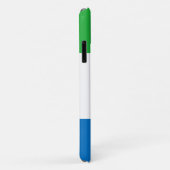 Vlag van Sierra Leone Case-Mate iPhone Case (Achterkant/rechts)