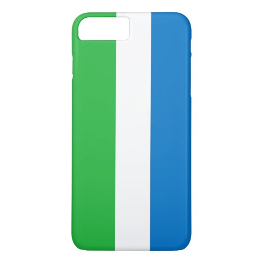 Vlag van Sierra Leone Case-Mate iPhone Case (Achterkant)