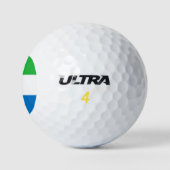 Vlag van Sierra Leone Golfballen (Logo)