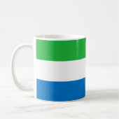 Vlag van Sierra Leone Koffiemok (Links)