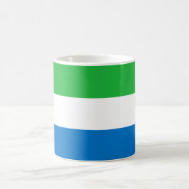 Vlag van Sierra Leone Koffiemok