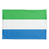 Vlag van Sierra Leone Kussensloop (Achterkant)