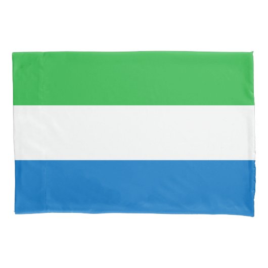 Vlag van Sierra Leone Kussensloop (Voorkant)