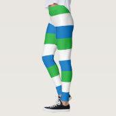 Vlag van Sierra Leone Leggings (Links)