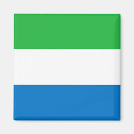 Vlag van Sierra Leone Magneet