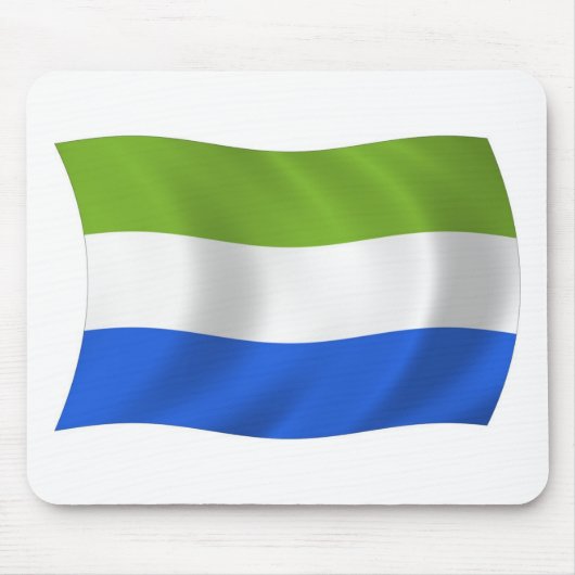 Vlag van Sierra Leone Muismat (Voorkant)