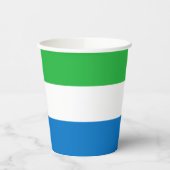 Vlag van Sierra Leone Papieren Bekers (Links)