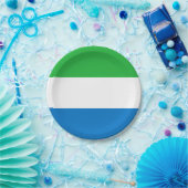 Vlag van Sierra Leone Papieren Bordje (Feest)