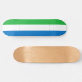 Vlag van Sierra Leone Persoonlijk Skateboard (Horizontaal)