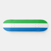 Vlag van Sierra Leone Persoonlijk Skateboard (Horizontaal)