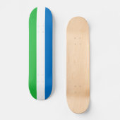 Vlag van Sierra Leone Persoonlijk Skateboard (Voorkant)