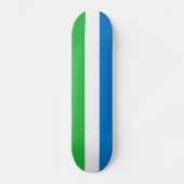 Vlag van Sierra Leone Persoonlijk Skateboard (Voorkant)