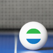 Vlag van Sierra Leone Pingpongbal (Net)