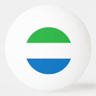Vlag van Sierra Leone Pingpongbal