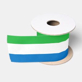 Vlag van Sierra Leone Satijnen Lint