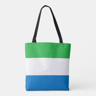 Vlag van Sierra Leone, Sierra Leoonse vlag Tote Bag