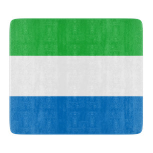 Vlag van Sierra Leone Snijplank