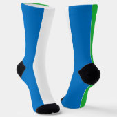 Vlag van Sierra Leone Sokken (Gebogen)