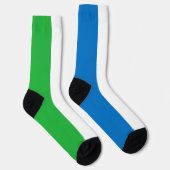 Vlag van Sierra Leone Sokken (Rechts)