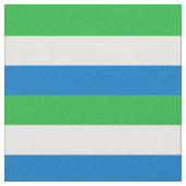 Vlag van Sierra Leone Stof (Close Up)