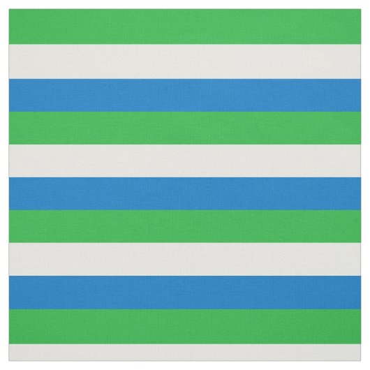 Vlag van Sierra Leone Stof (Swatch)