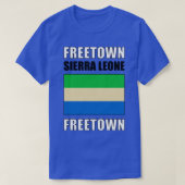 Vlag van Sierra Leone T-shirt (Design voorkant)