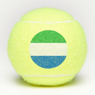 Vlag van Sierra Leone Tennisballen