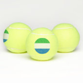 Vlag van Sierra Leone Tennisballen (Multi)